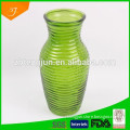 tall glass flower vase, glass vase for decoration
